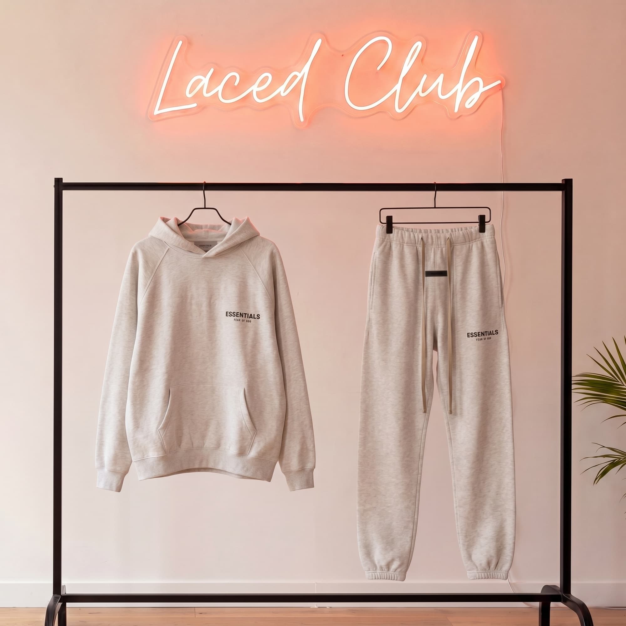 Essentials Fleece Set — Oatmeal