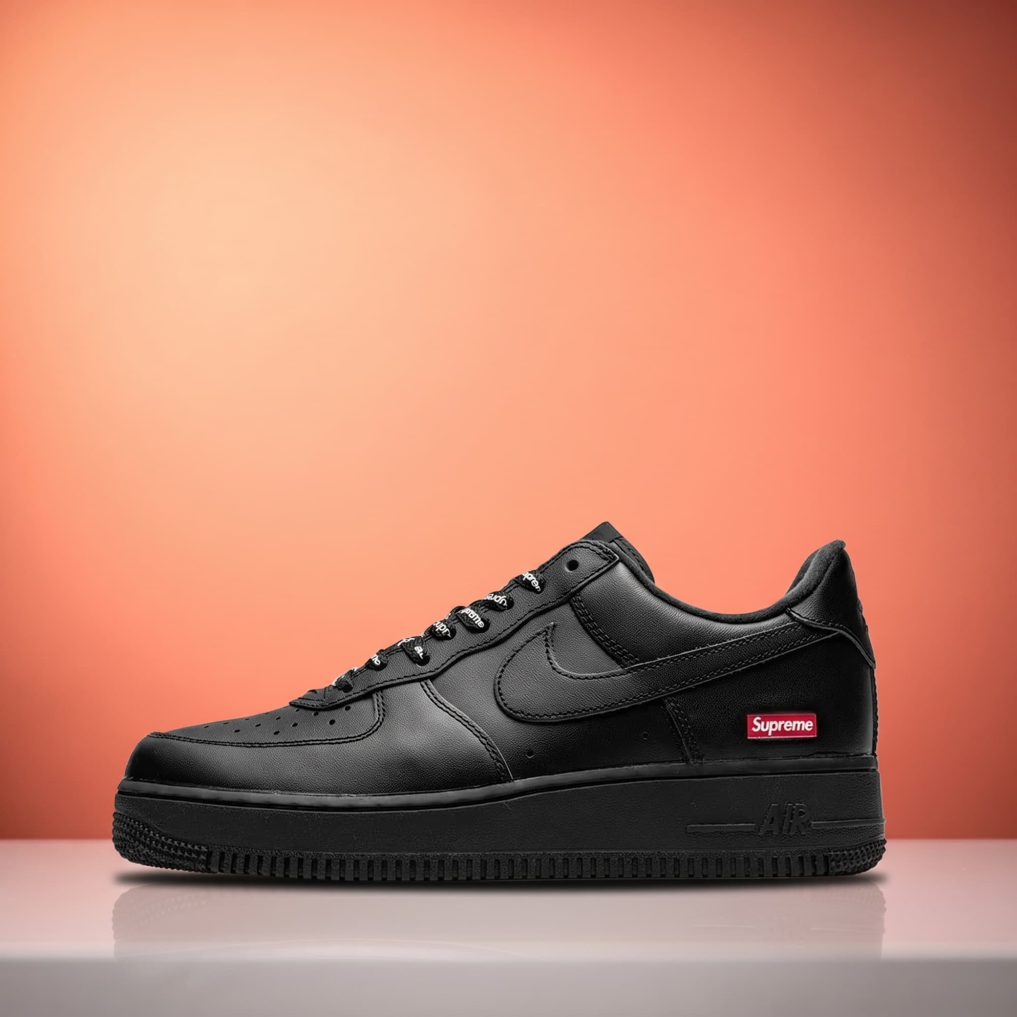 Supreme x Nike Air Force 1 — Black