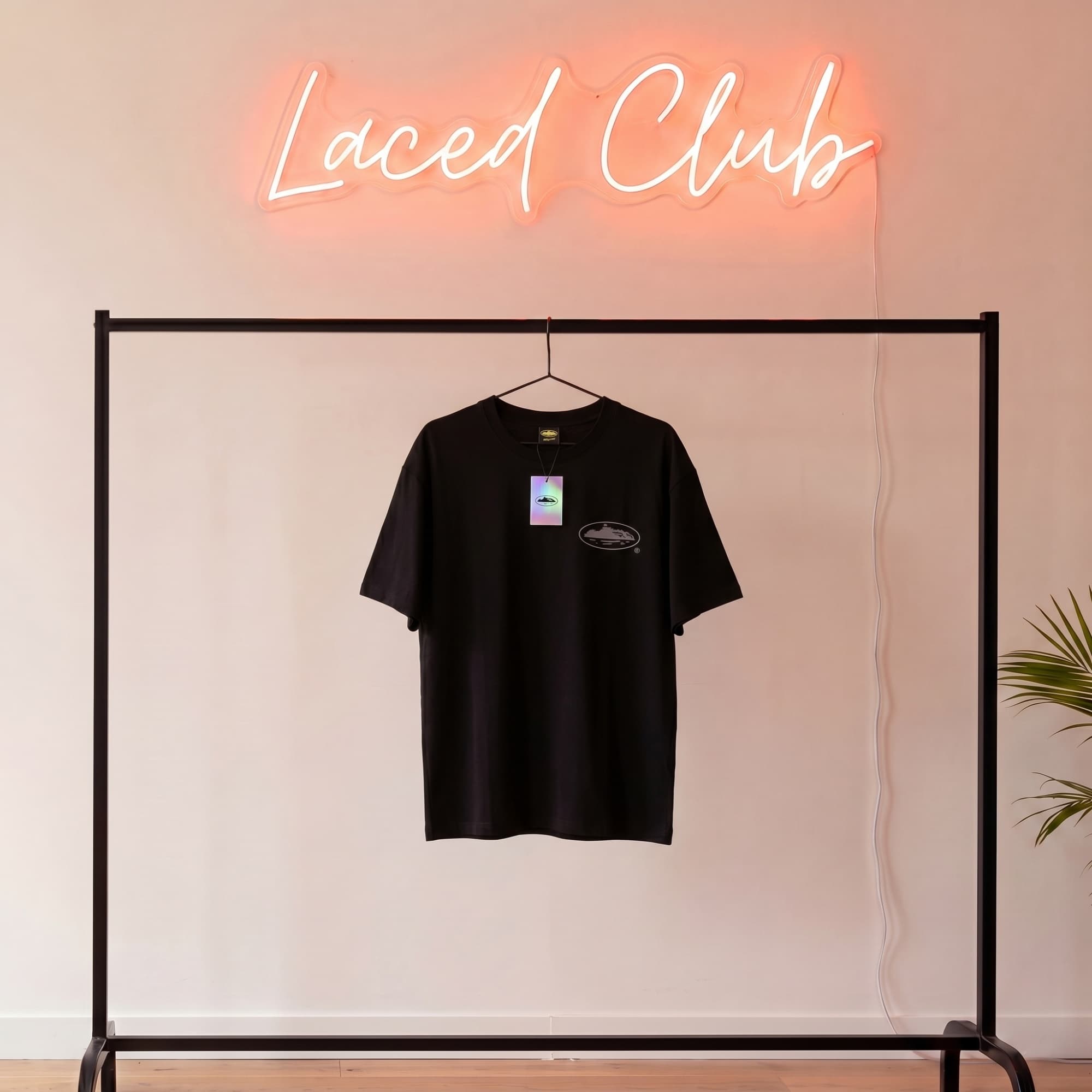 Corteiz Alcatraz Tee — Black