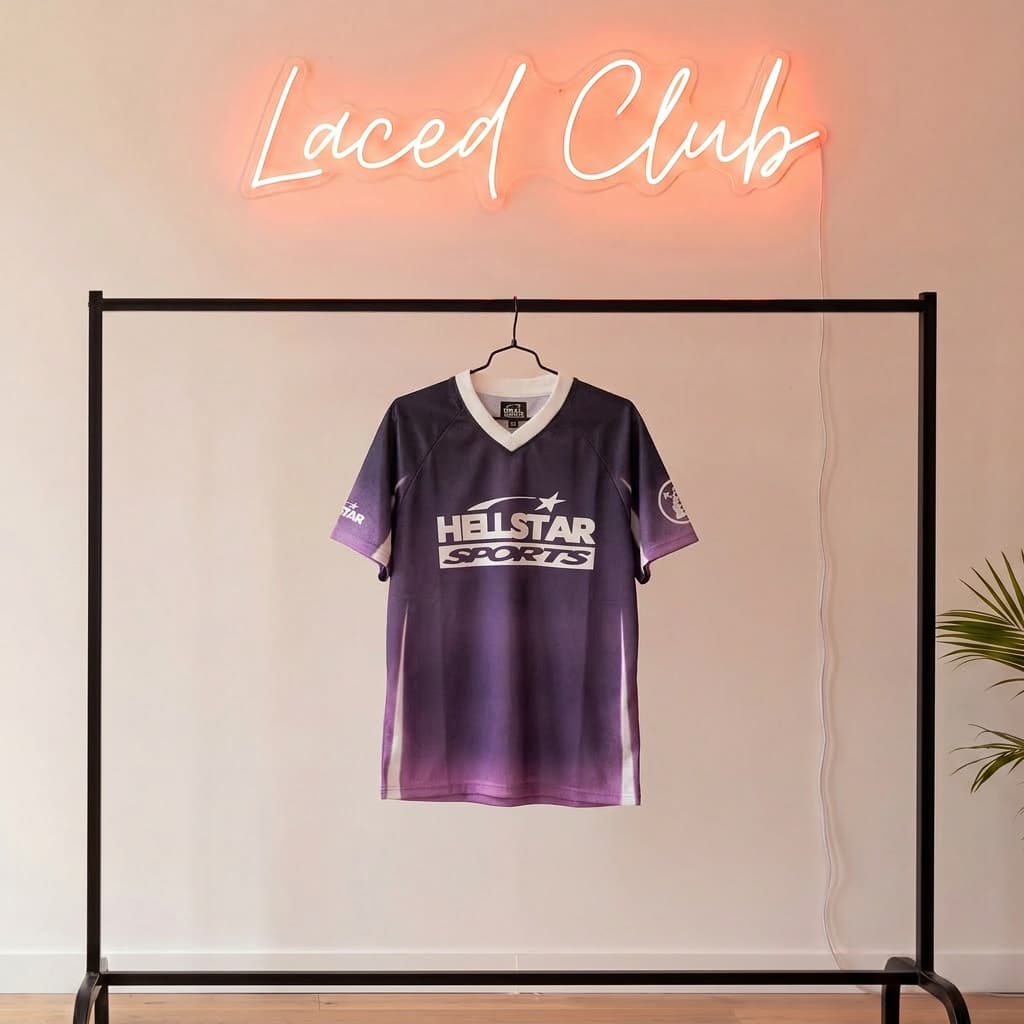 Hellstar Sports Jersey — Purple/White
