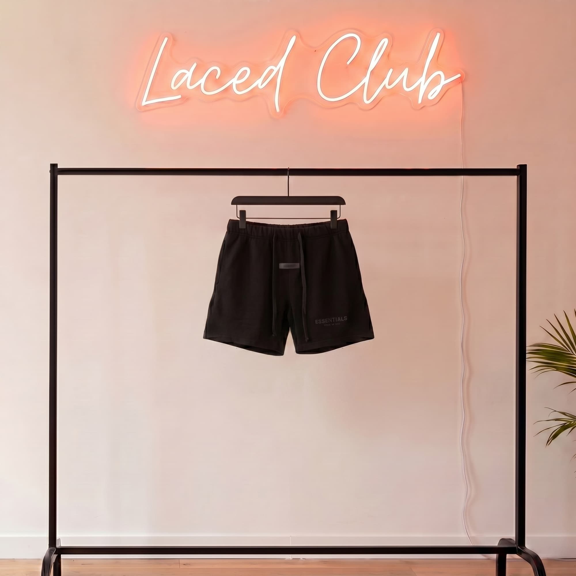 Essentials Shorts — Black