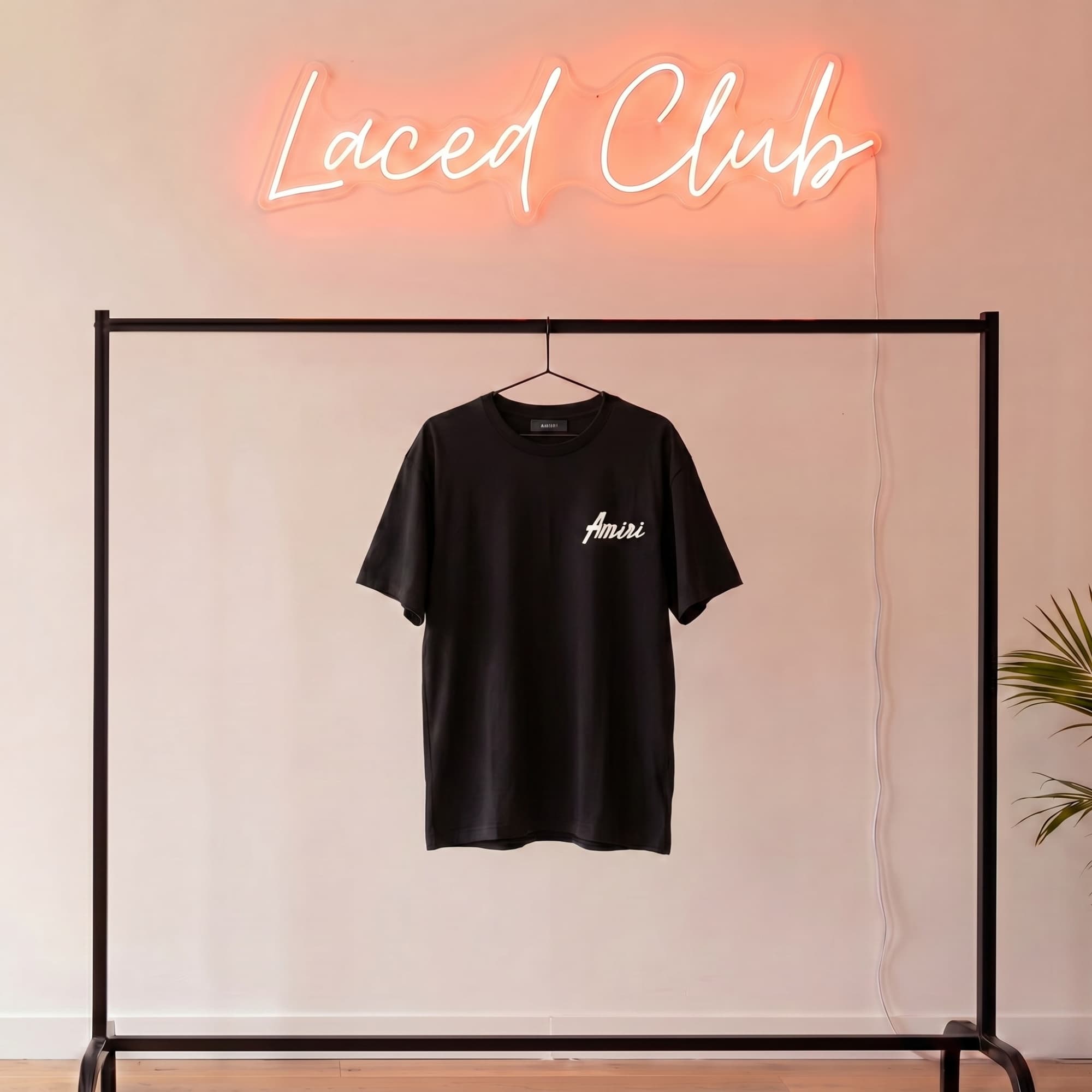 Amiri Tee — Black