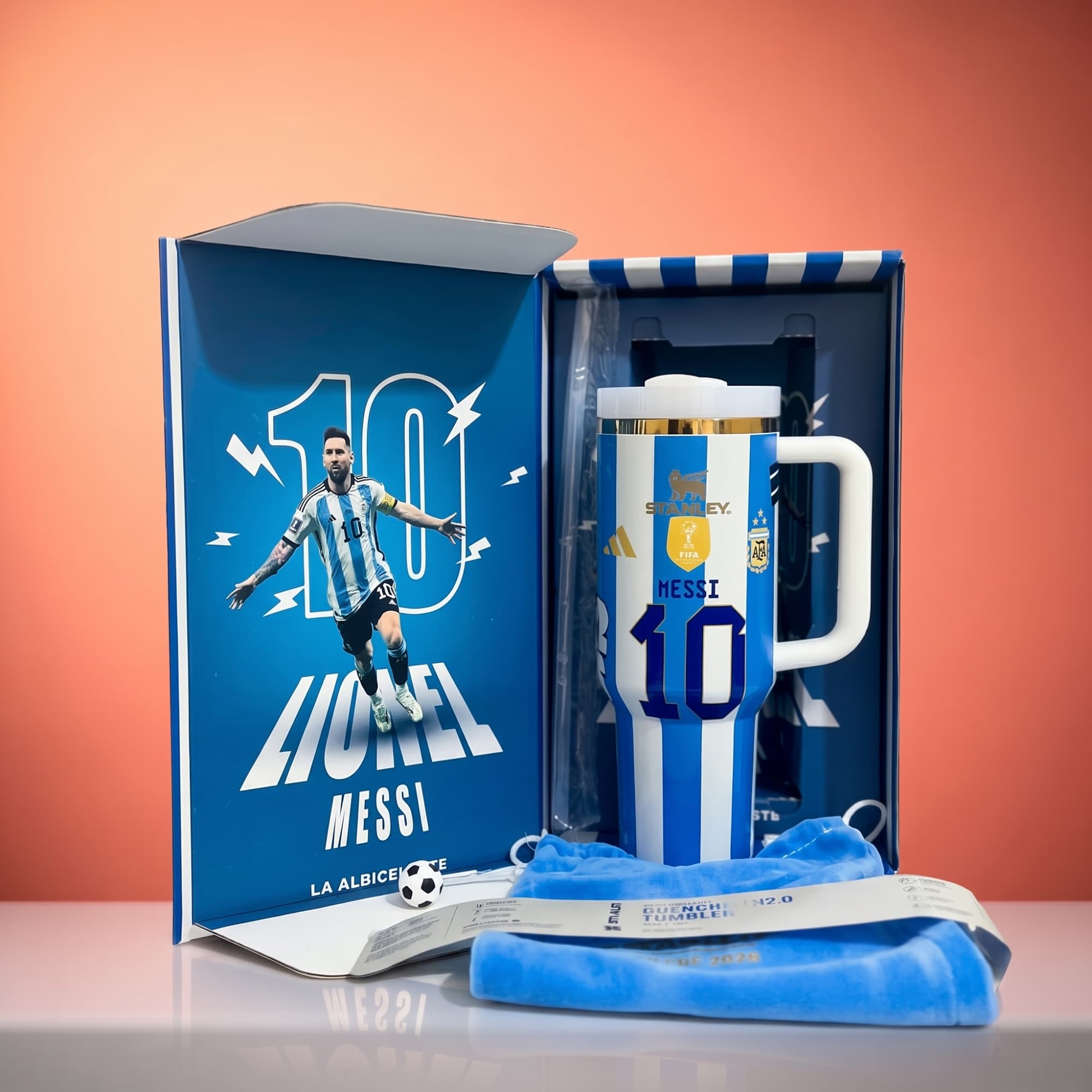Stanley Quencher Collab — Messi Edition