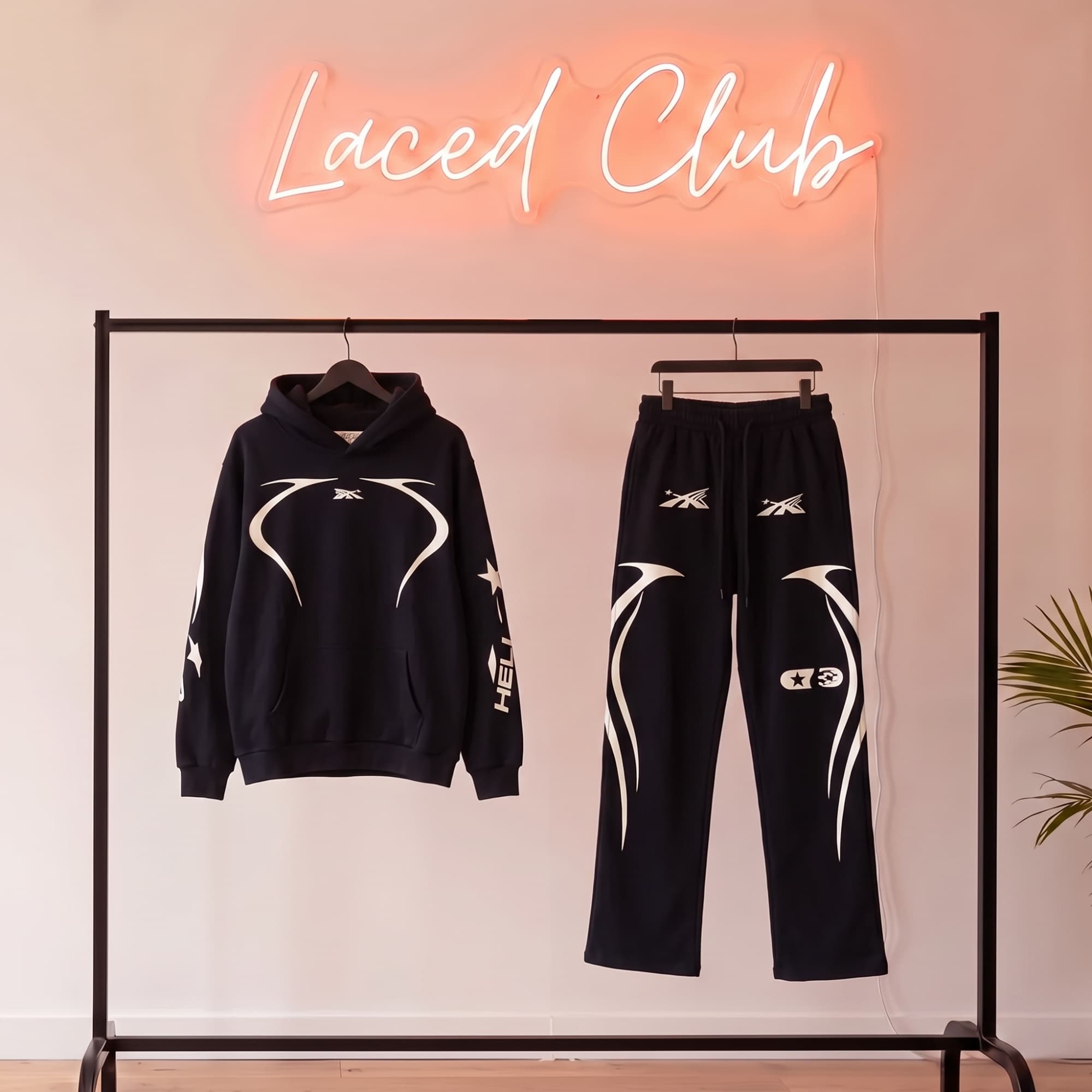 Hellstar Tracksuit — Black