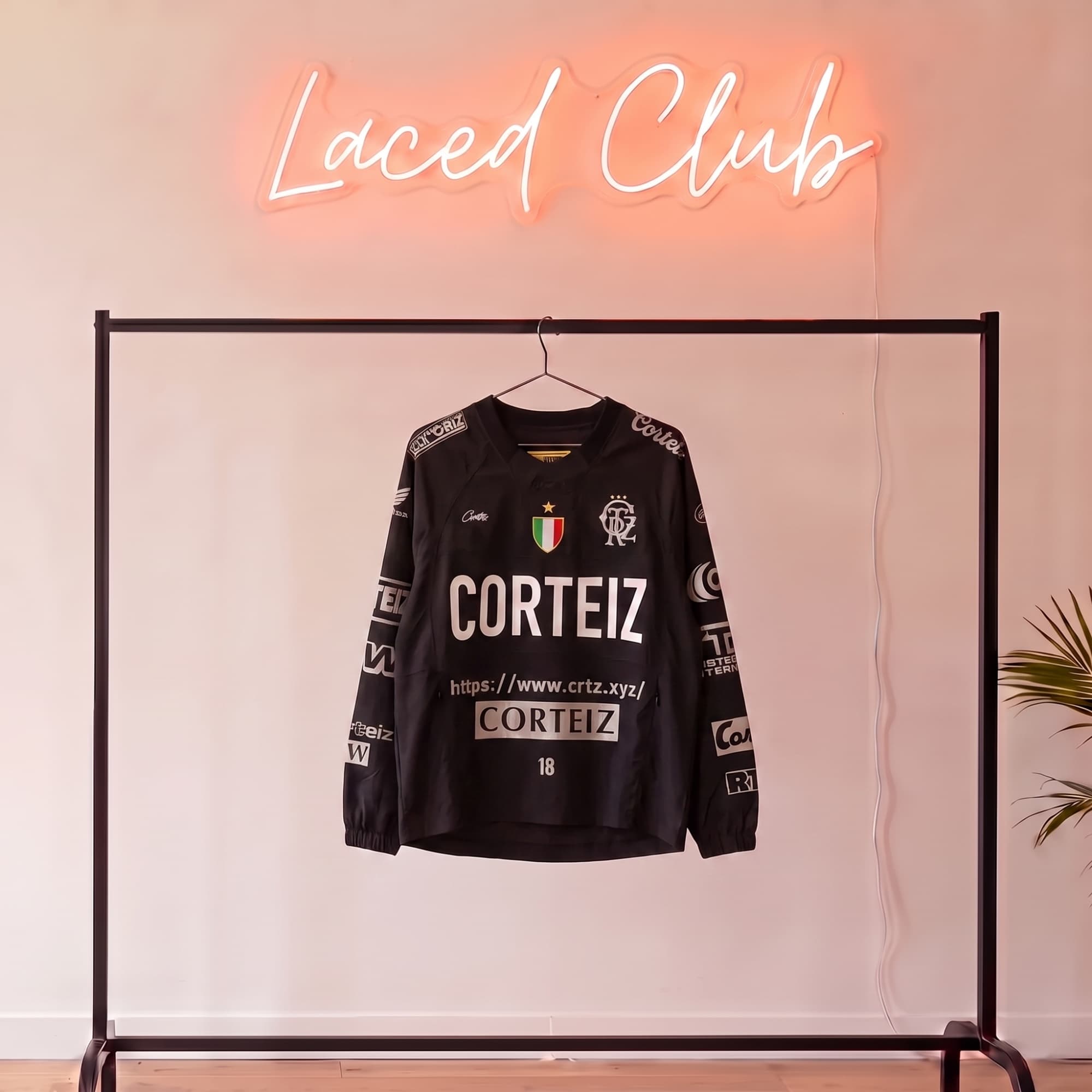 Corteiz Club Jersey — Black