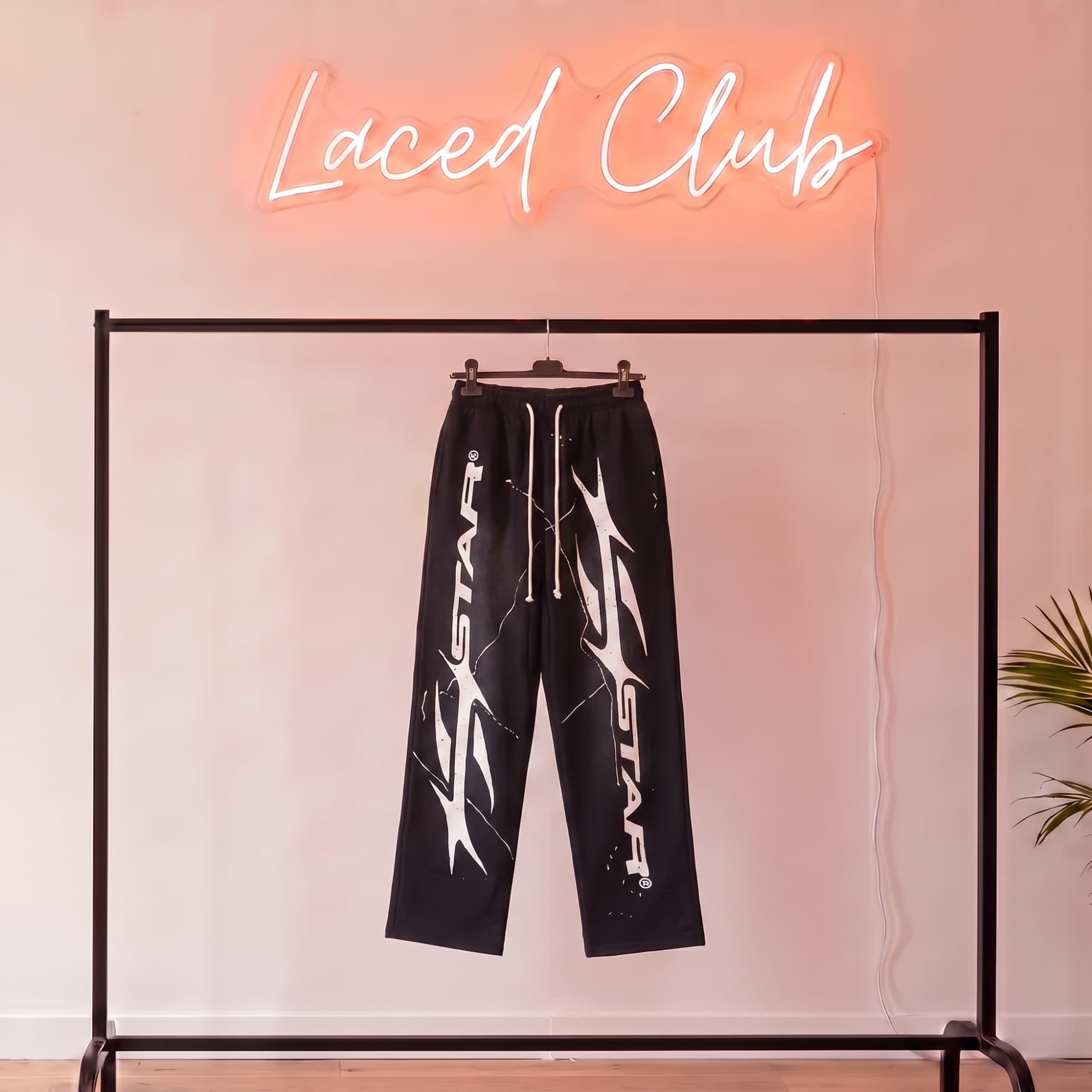 Hellstar Sweatpants — Black / Silver