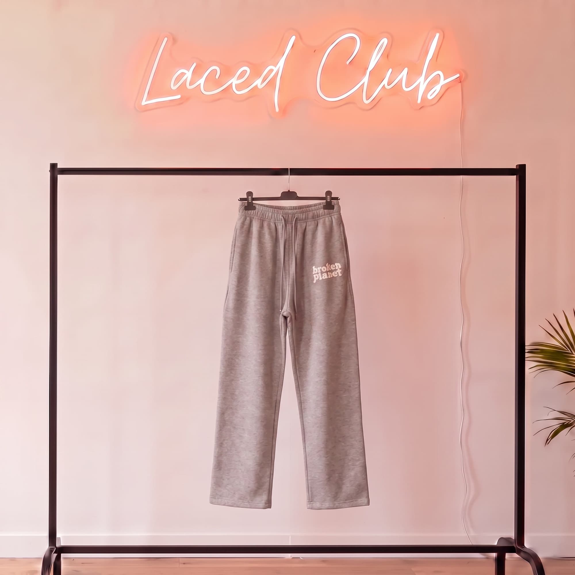 Broken Planet Sweatpants — Grey