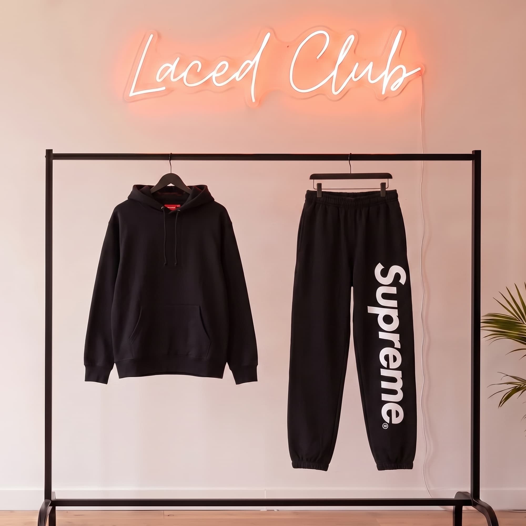 Supreme Tracksuit — Black