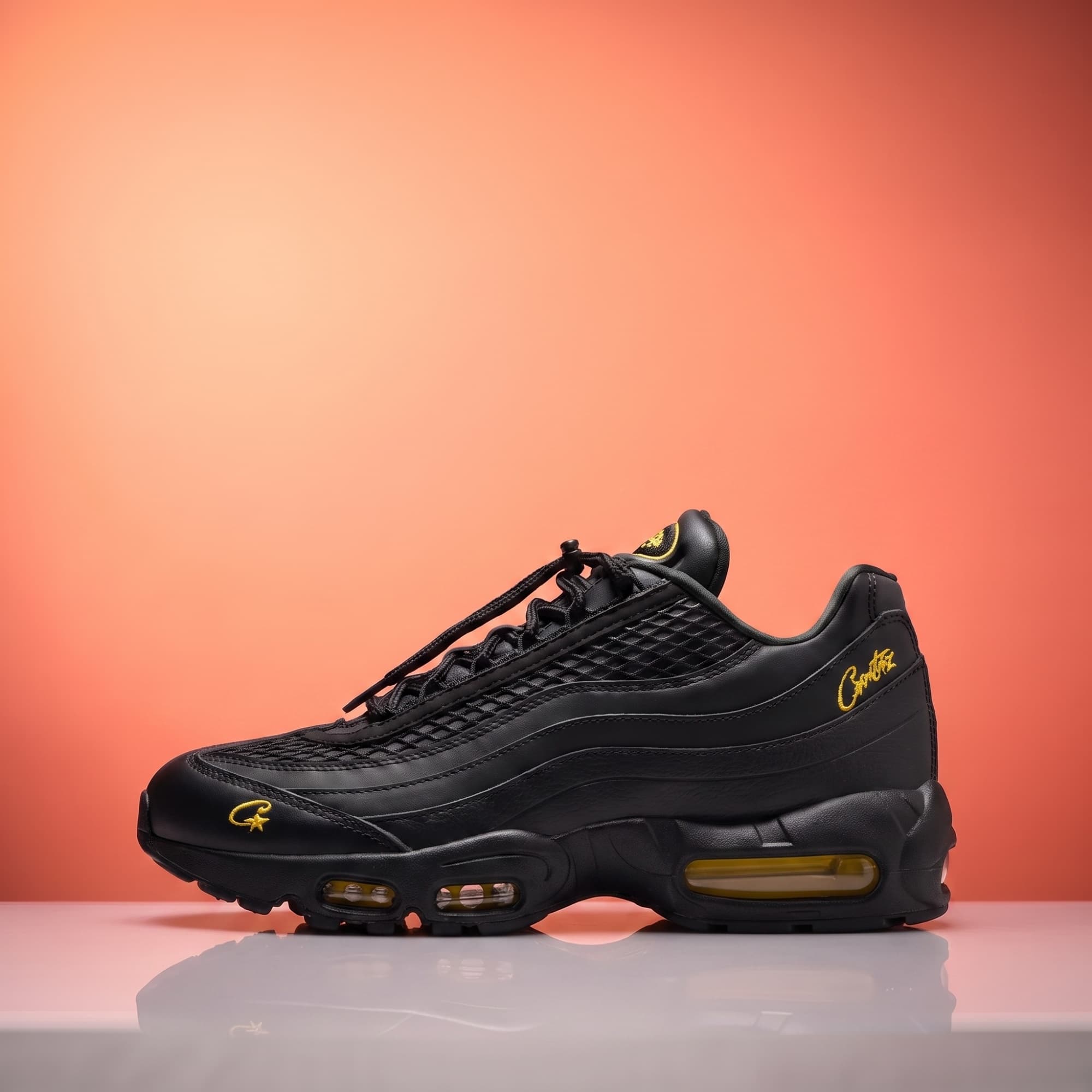 Nike x Corteiz Air Max 95 — Honey Black