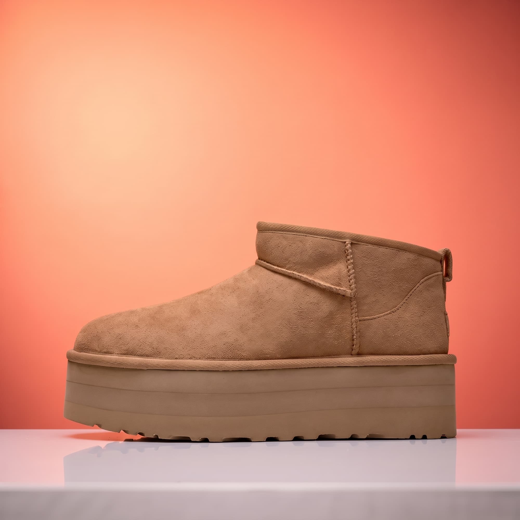 UGG Ultra Mini Platform — Chestnut