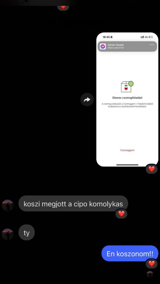 Vásárlói visszajelzés